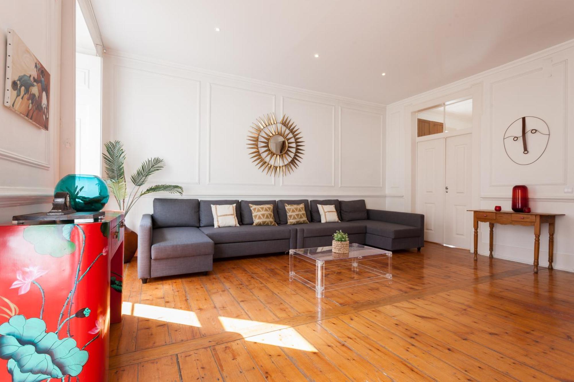 Tejo Vintage Three-Bedroom Apartment - By Lu Holidays 리스본 외부 사진